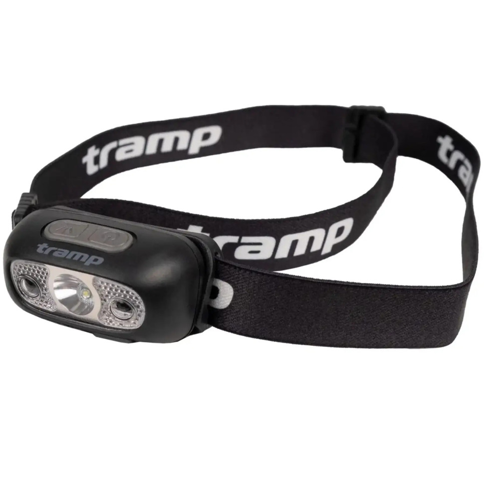Налобный фонарь Tramp UTRA-187 черный, аккумуляторный 3 режима