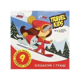 Детские гуашевые краски "Travel kids" ГАММА