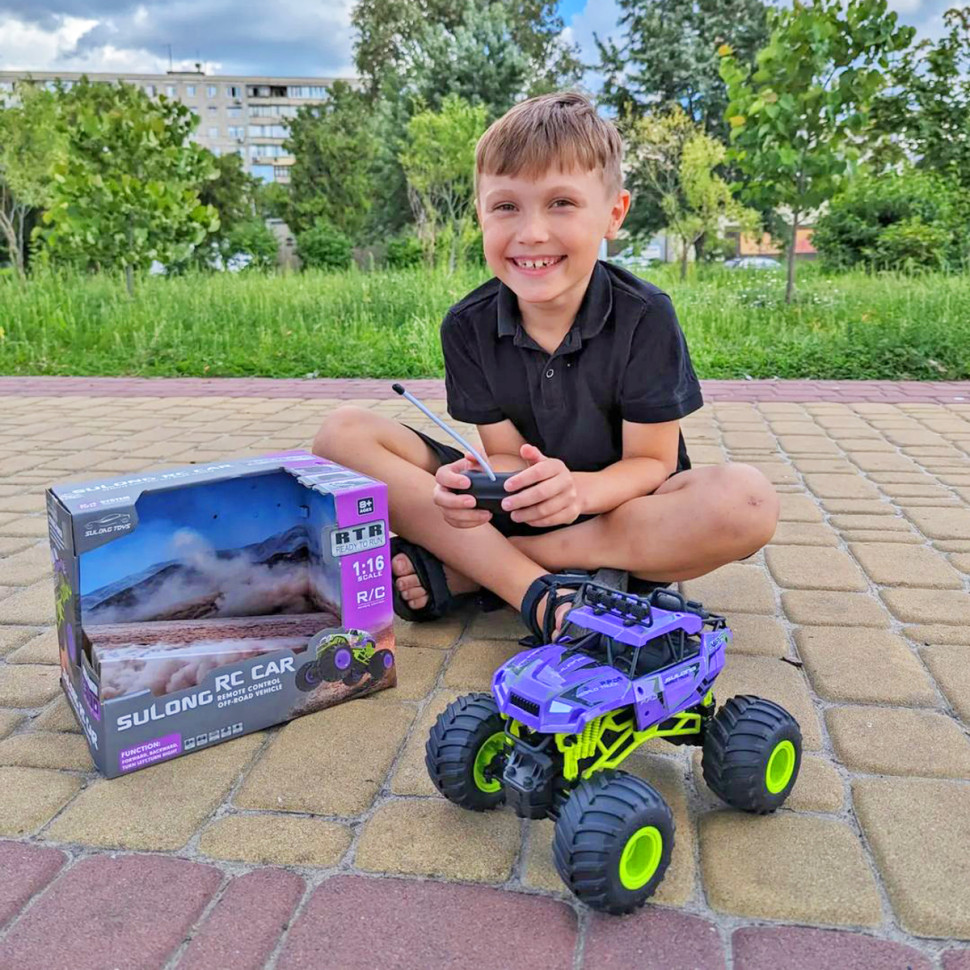 Автомобиль на радиоуправлении BIGFOOT OFF-ROAD Sulong Toys SL-358RHV масштаб 1:16, 27 МГц 