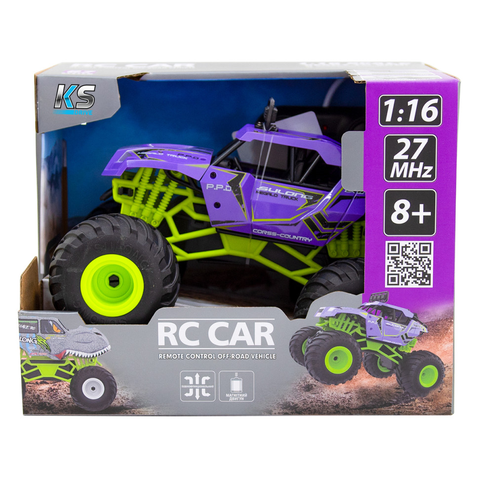 Автомобиль на радиоуправлении BIGFOOT OFF-ROAD Sulong Toys SL-358RHV масштаб 1:16, 27 МГц 