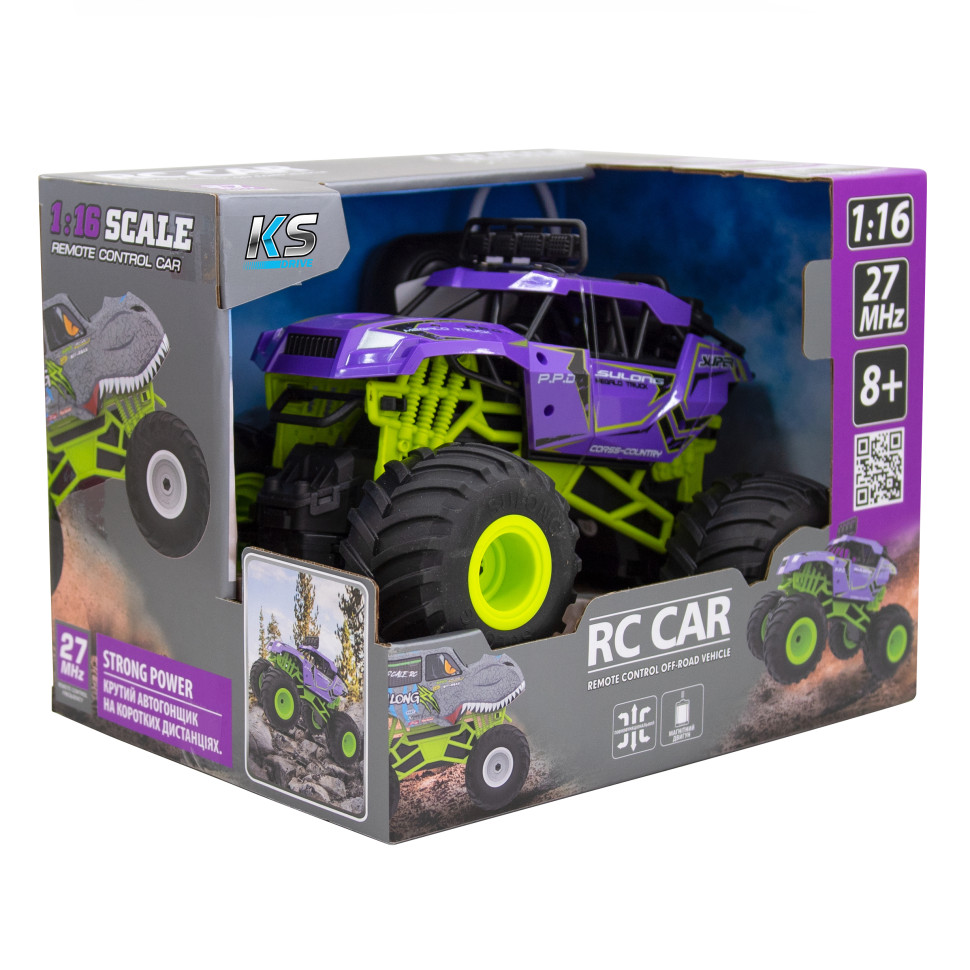 Автомобиль на радиоуправлении BIGFOOT OFF-ROAD Sulong Toys SL-358RHV масштаб 1:16, 27 МГц 