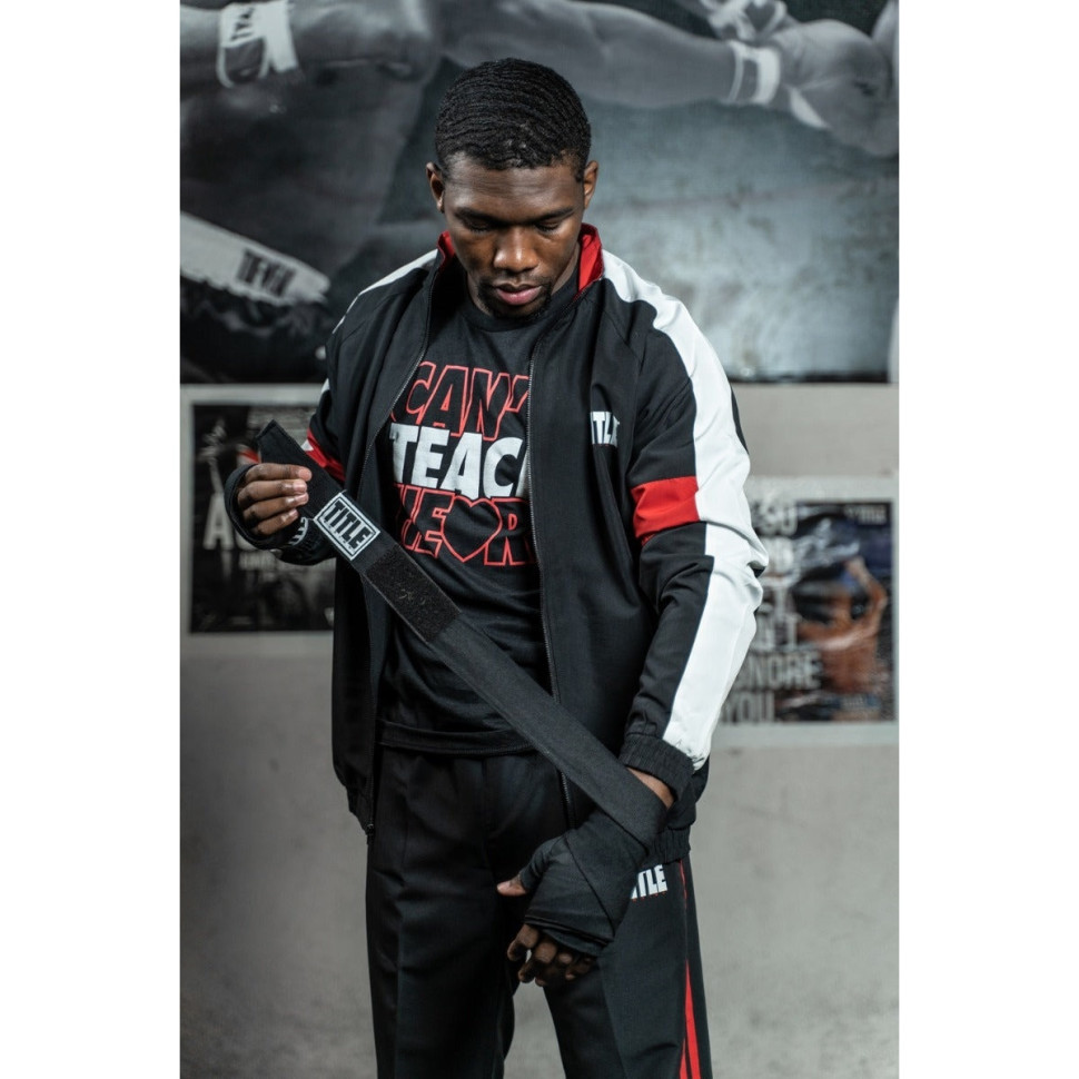 Бинти для боксу Boxing Mexican Style 180 TITLE MHW BK, Black 4.5 м
