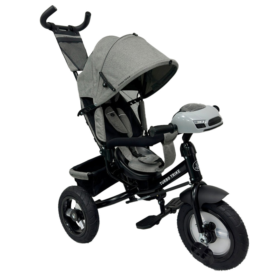 Детский трехколесный велосипед Turbotrike MT 1006-8 серый
