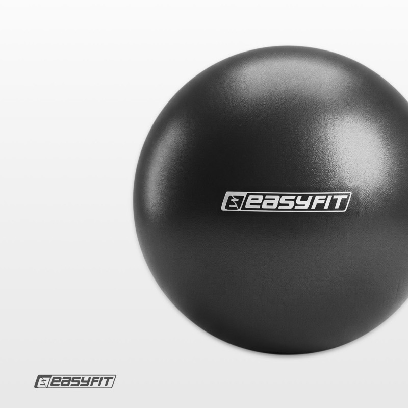Мяч для пилатеса EasyFit EF-1220-bk 20 см, черный, до 130 кг