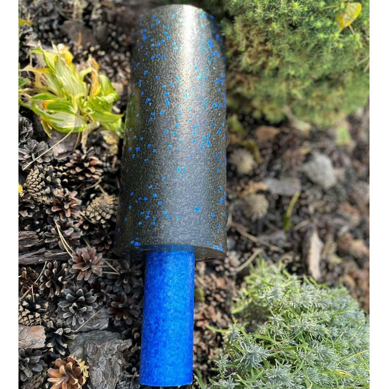 Масажний ролик (ролер) гладкий PP-4348 2 in 1 EPP Foam Roller PowerPlay PP_4348_Blue_(33*14)