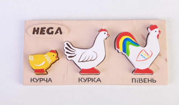 Набор фигурок-вкладышей 