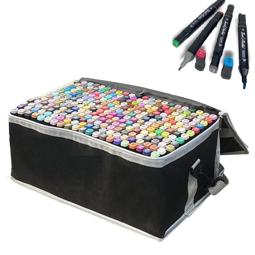 Набір двосторонніх скетч маркерів для малювання Touch NF-00007830, 262 шт