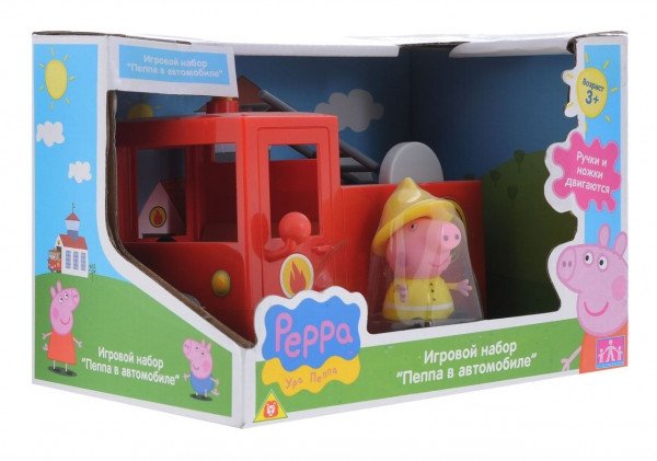 Игровой набор Peppa - ПОЖАРНАЯ МАШИНА ПЕППЫ 05523