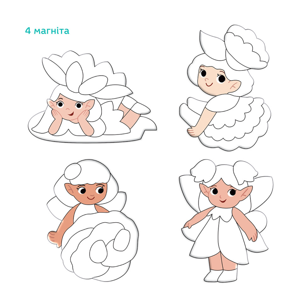 Магнітний набір для творчості з фольгою 