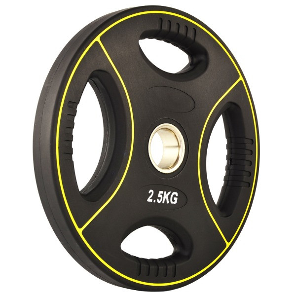 Олімпійський диск FF51C4D Fitnessport 131607FS, уретановий 2,5 кг
