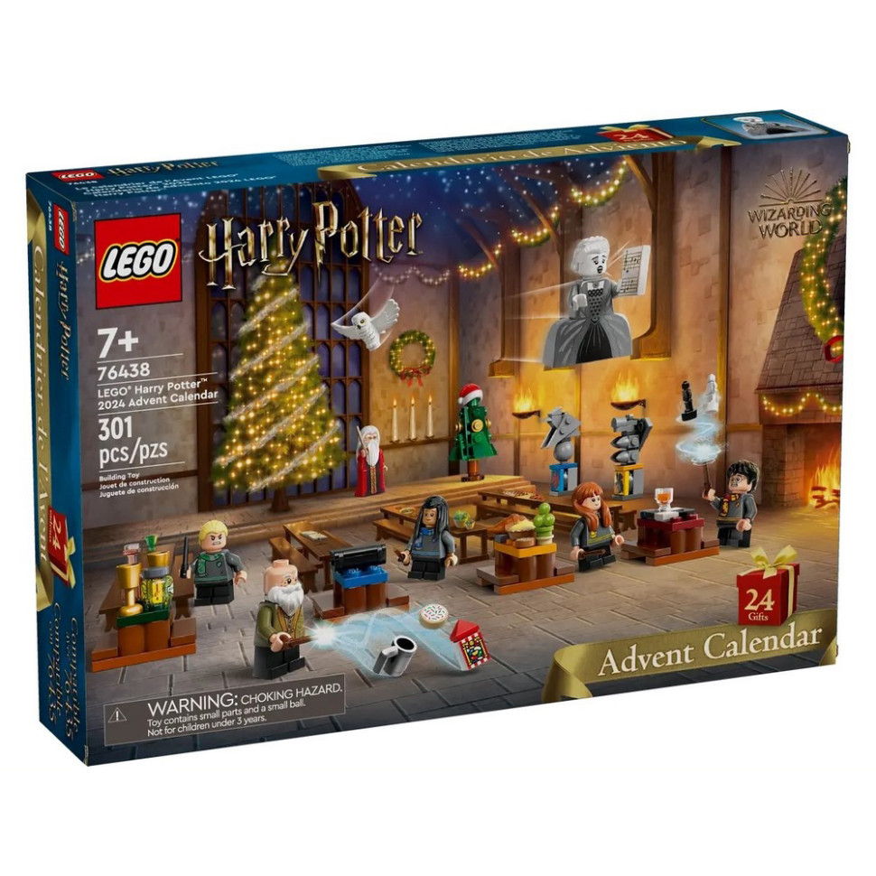 Конструктор Harry Potter Адвент календар 2024 LEGO 76438, 301 деталь