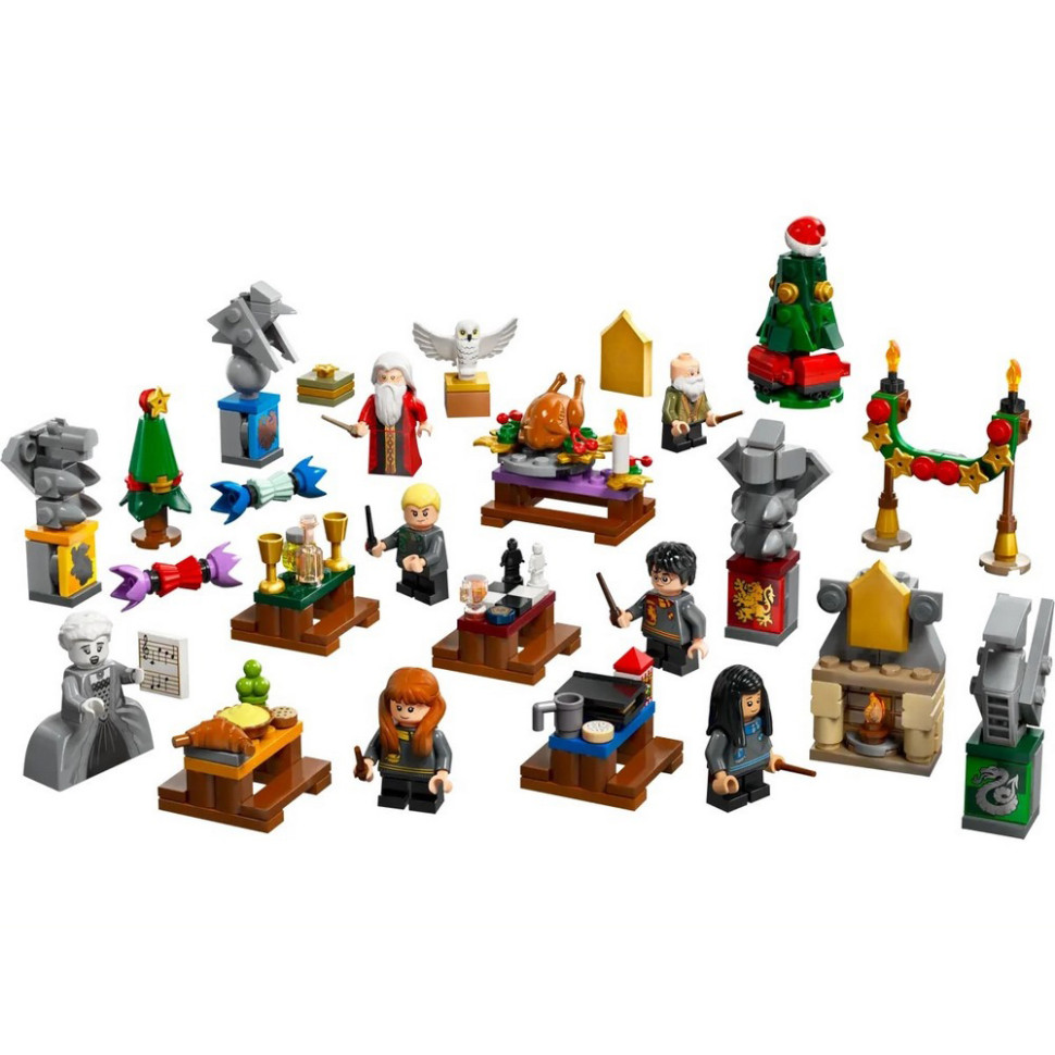 Конструктор Harry Potter Адвент календар 2024 LEGO 76438, 301 деталь