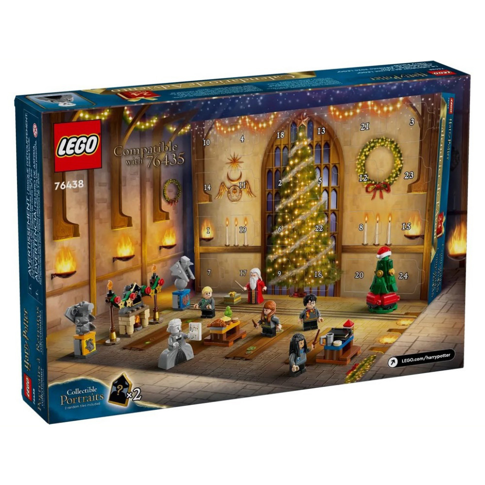 Конструктор Harry Potter Адвент календар 2024 LEGO 76438, 301 деталь