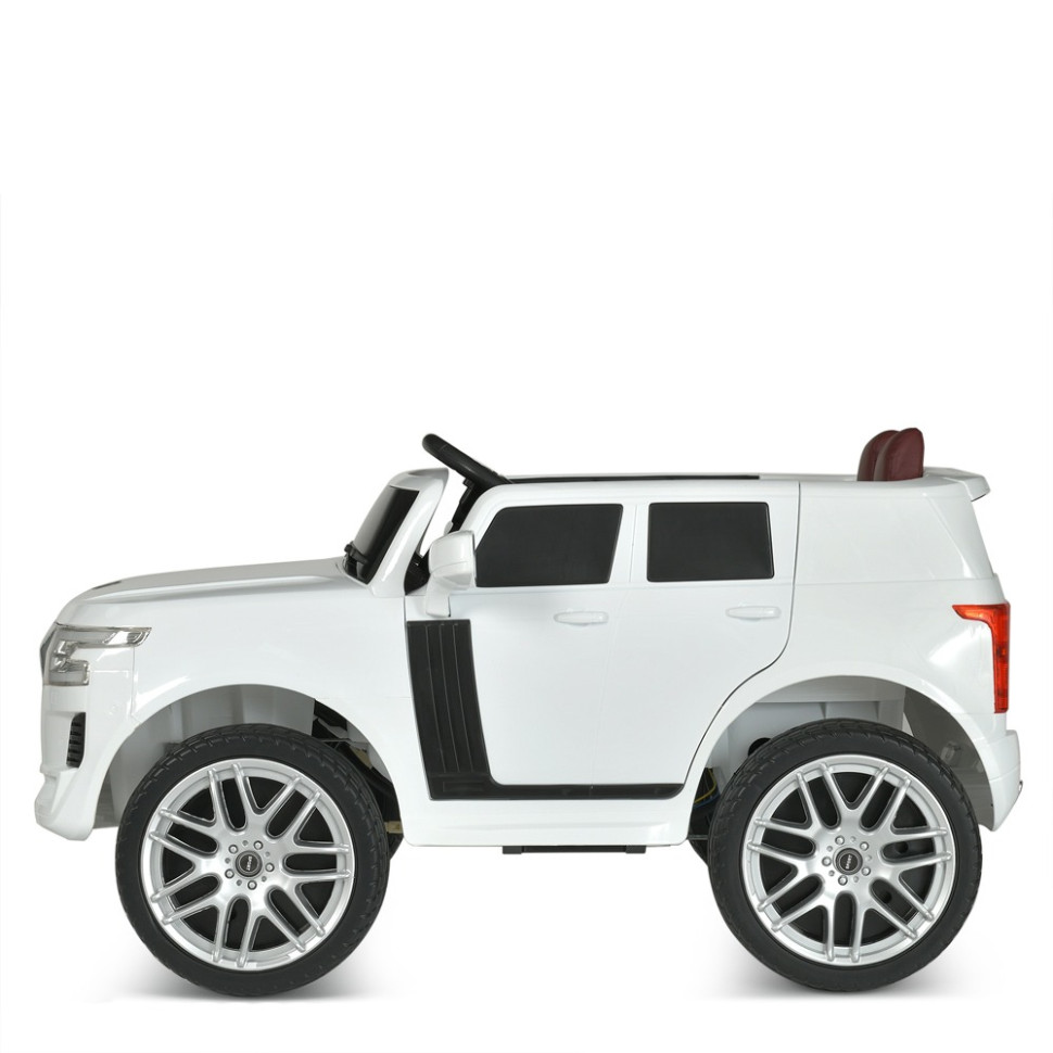 Детский электромобиль Джип Bambi Racer M 4837EBLR-1 белый до 40 кг
