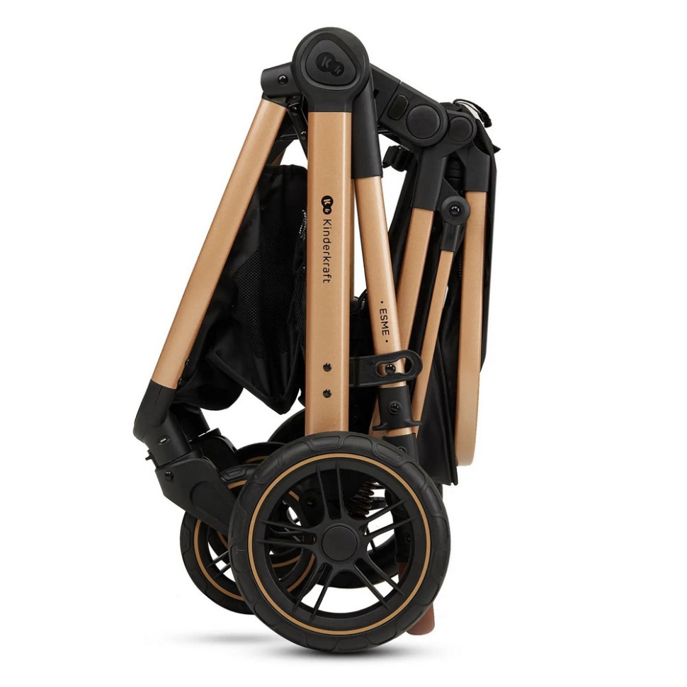 Универсальная коляска 3 в 1 Esme Kinderkraft KSESME00BLK3000 Pure Black