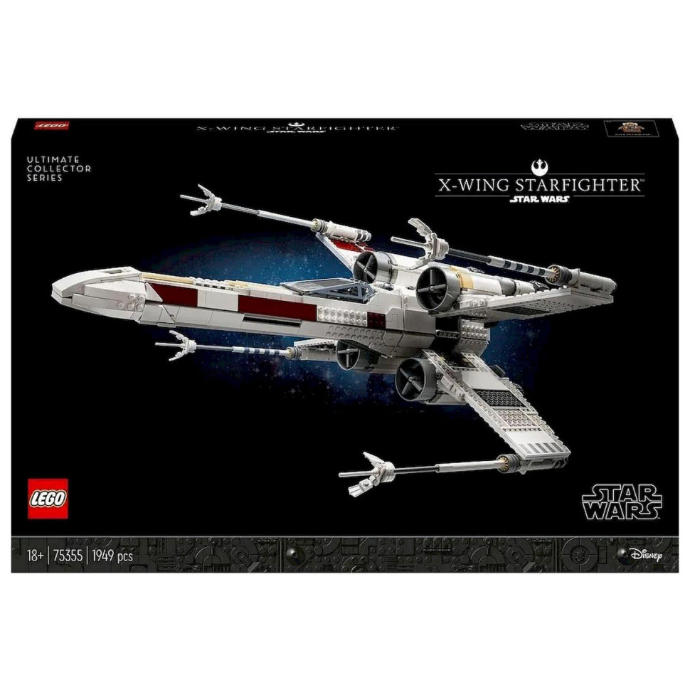 Конструктор LEGO Star Wars Винищувач X-Wing 75355, 1949 деталей