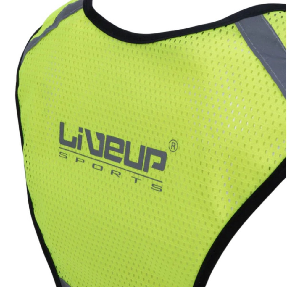 Світловідбиваючий жилет для бігу Reflective vest LiveUp LS3403
