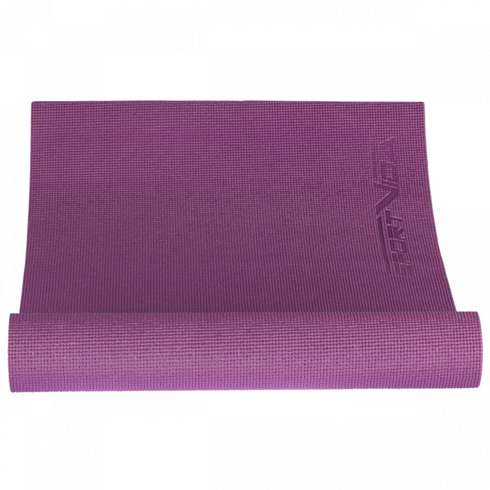 Килимок для йоги та фітнесу SportVida SV-HK0052 PVC 6 мм, Violet