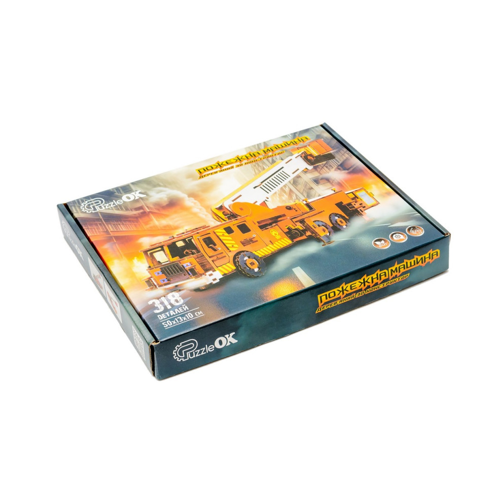 Деревянный 3D конструктор 