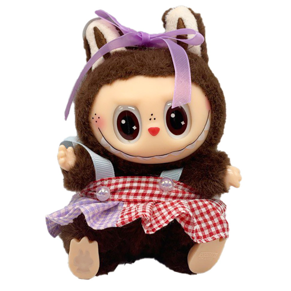 Детская мягкая игрушка-брелок The Monsters Labubu Bambi Labubu14 в ассортименте