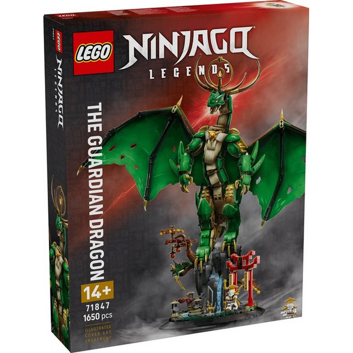 Конструктор Ninjago Страж дракона LEGO 71847, 1650 деталей