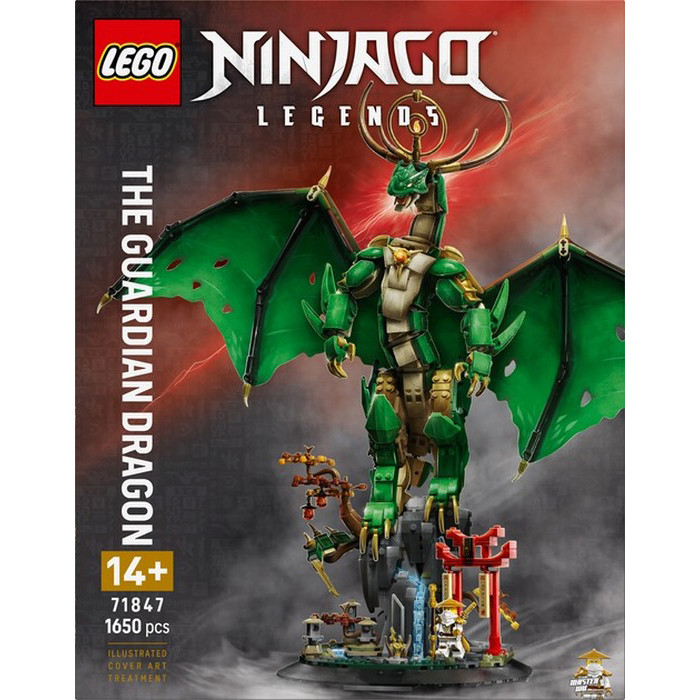 Конструктор Ninjago Страж дракона LEGO 71847, 1650 деталей