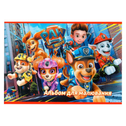 Альбом для рисования "Герои мультфильмов" Leader 902053, 24 листа, скоба, в ассортименте