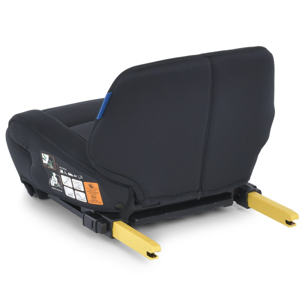 Автокрісло-бустер EL CAMINO ME 1112 i-GO Black із кріпленням Isofix