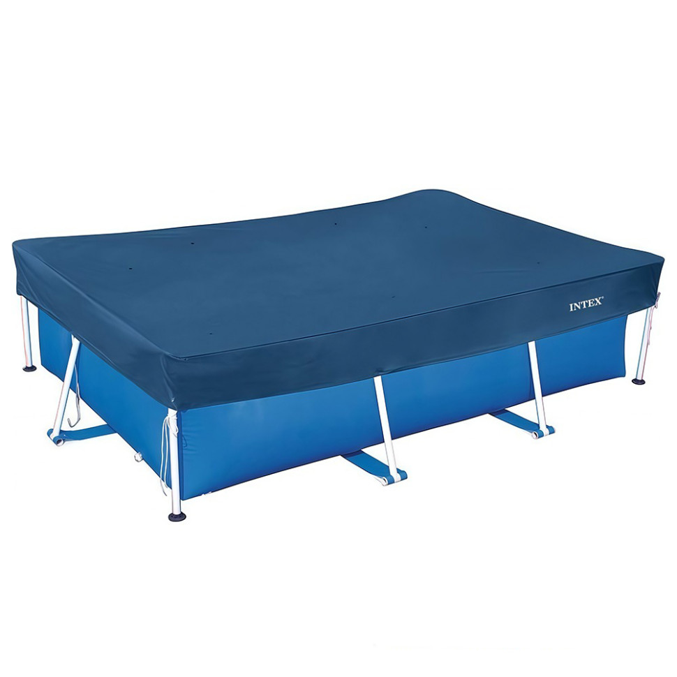 Тент-чехол для каркасного бассейна Intex 28079 размер 400х200 см