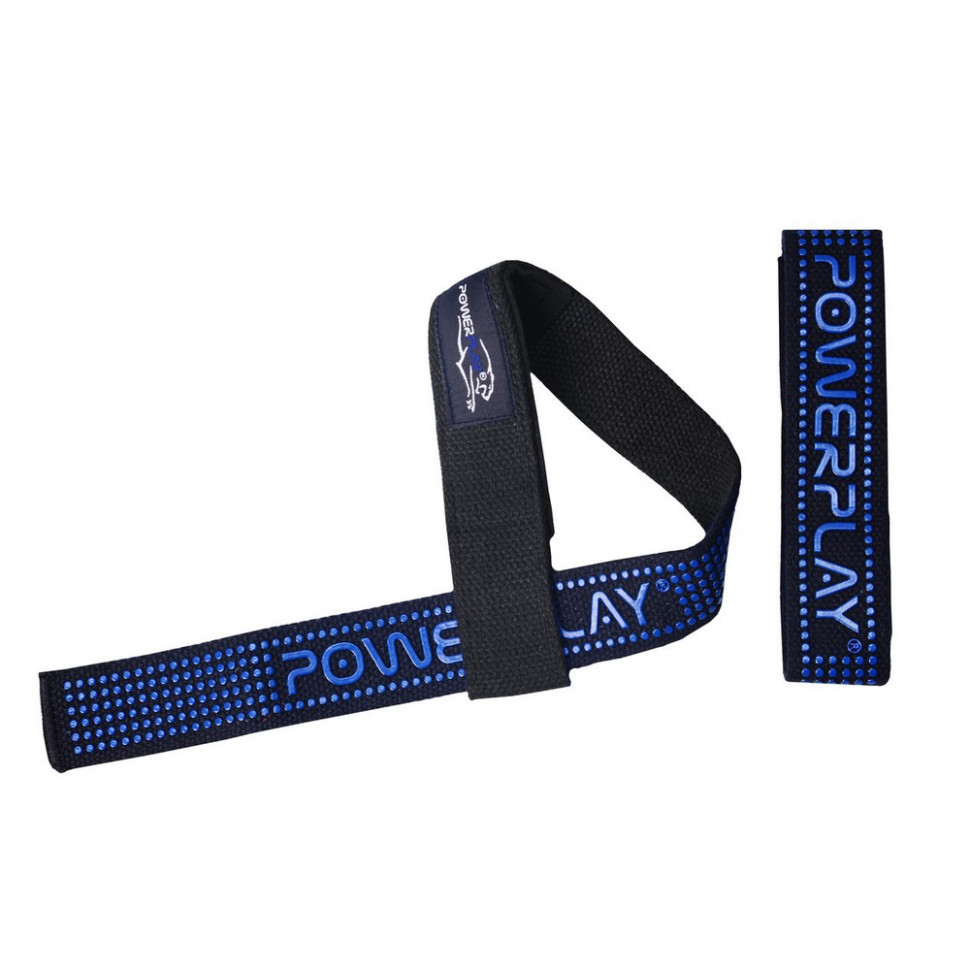 Лямки для тяги PowerPlay PP_7064_Black/Blue
