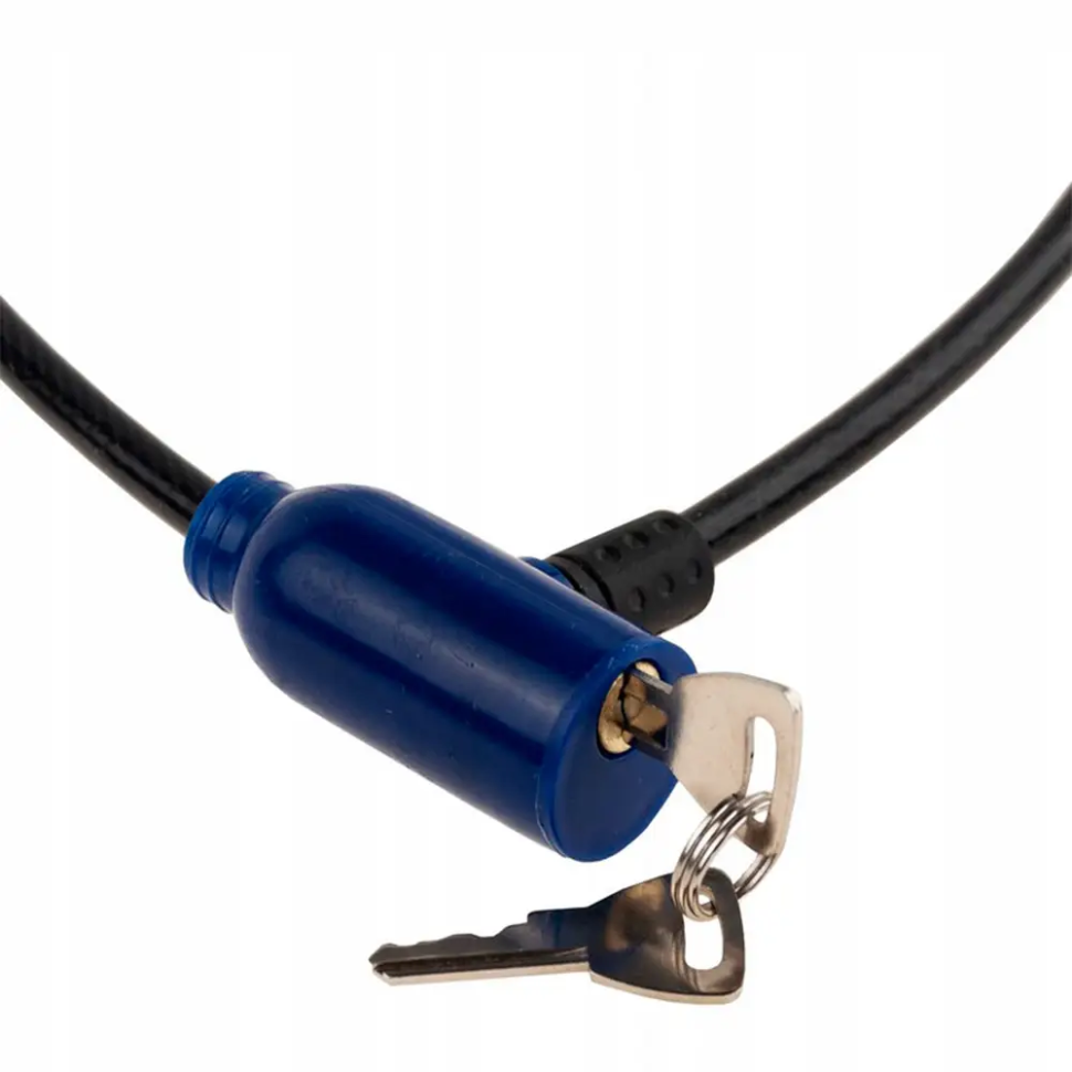 Замок велосипедний на ключі VeloLock Newt NE-V-005-B чорний