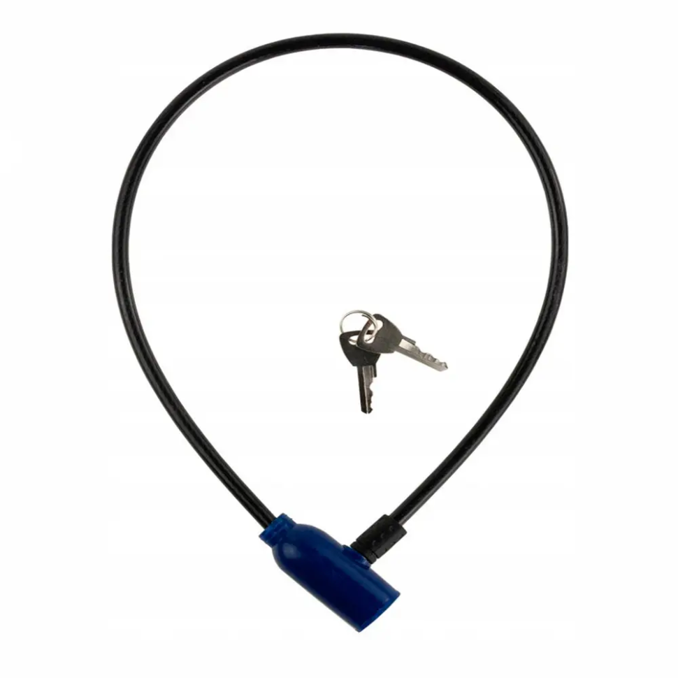 Замок велосипедний на ключі VeloLock Newt NE-V-005-B чорний