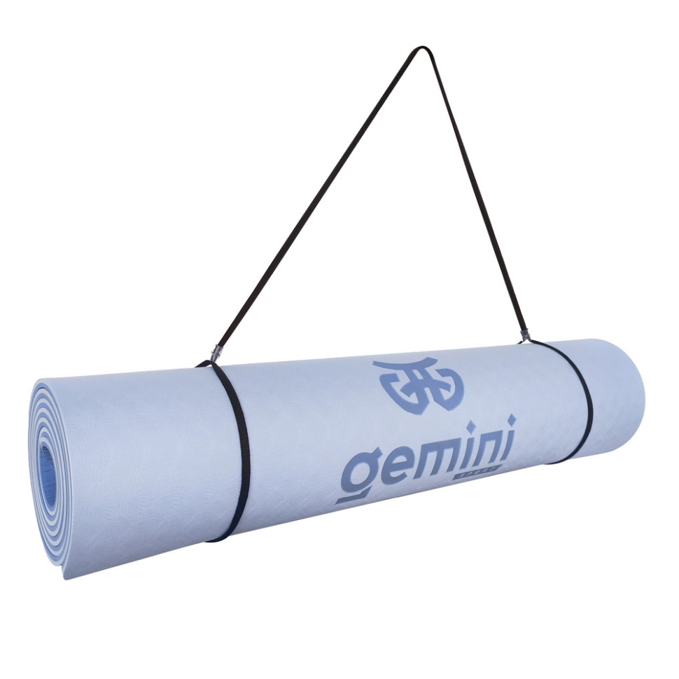 Коврик для фитнеса и йоги Gemini Sport GE-60002, 183х61х0,6 см