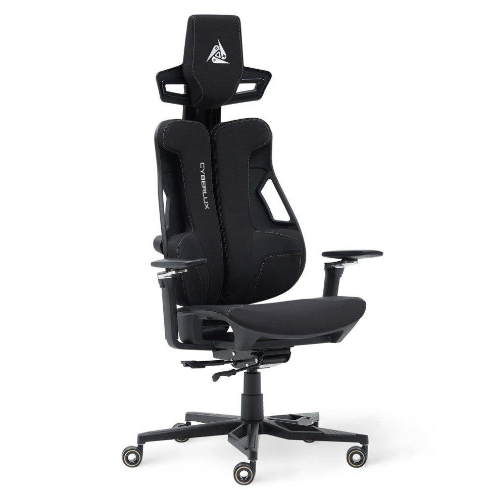 Геймерское кресло V10 Fabric Cyberlux GM-V10 FB, Black
