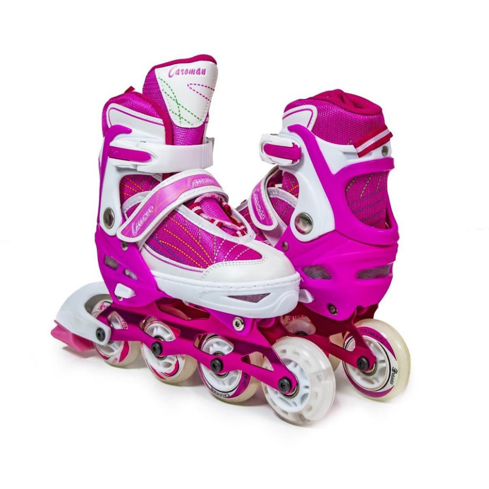 Дитячі розсувні ролики Caroman Sport Bambi 348816597-M розмір 31-35
