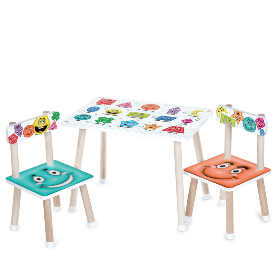 Детский Столик Bambi M 501-4 столешница 60 х 40 см, 2 стульчика