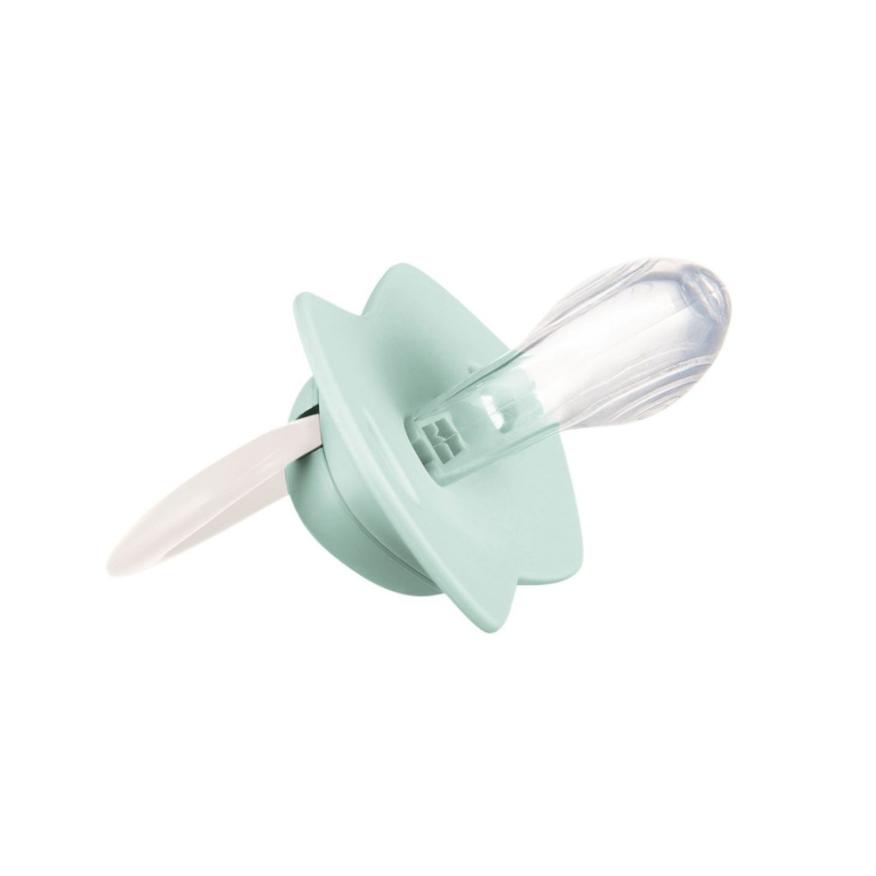 Пустышка силиконовая симметричная Pure Color Canpol babies 22/645_bei 6-18 месяцев