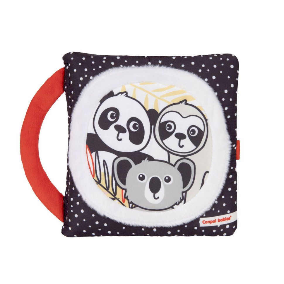 Іграшка-книжечка розвиваюча Панда BabiesBoo Canpol babies 68/088 розповідає історію