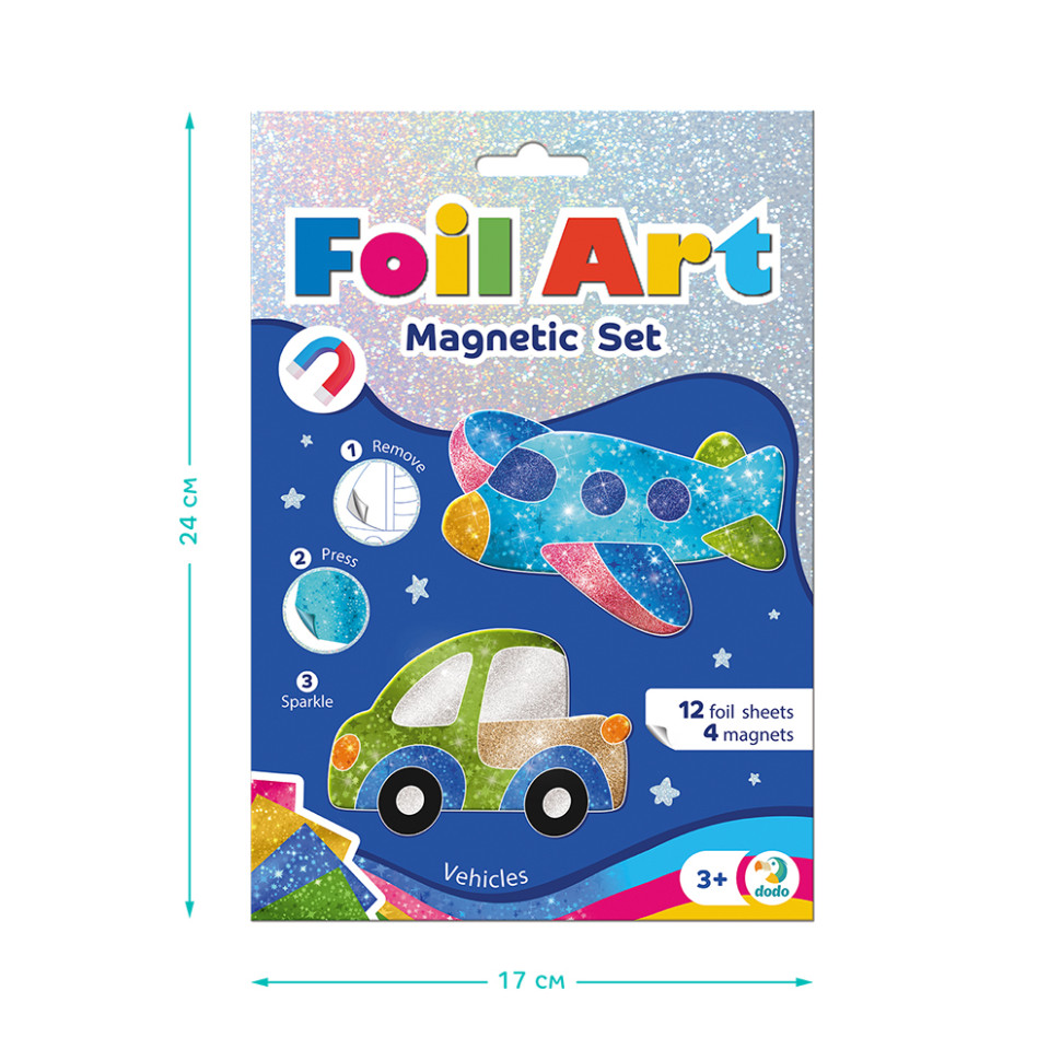 Магнітний набір для творчості з фольгою 