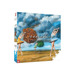 Пазл класичний Imagination: Rafal Olbinski The Shape of Color Green Puzzles GoodLoot 5908305243717, 1000 елементів