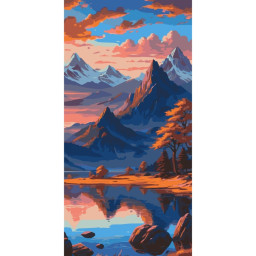 Картина по номерам "Гармония природы" Art Craft 11057-AC 40х80 см Картина по номерам "Гармония природы" Art Craft 11057-AC 40х80 см