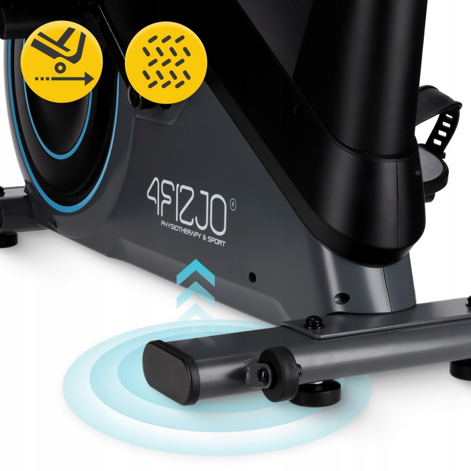 Велотренажер магнитный Pro+ 4FIZJO P-5905973401630 Black/Blue