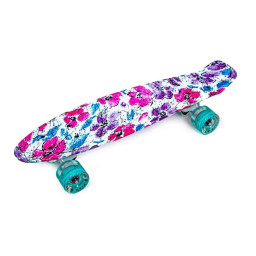 Скейт Penny Board "Fish" Bambi 447847382 колеса со светом 85 кг