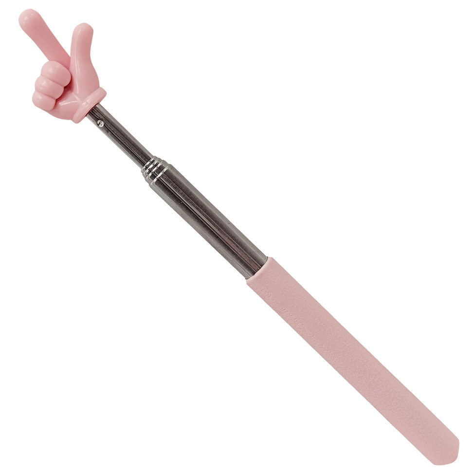 Телескопічна указка палець Пікмі Bambi PCM-205(Pink) довжина 68 см
