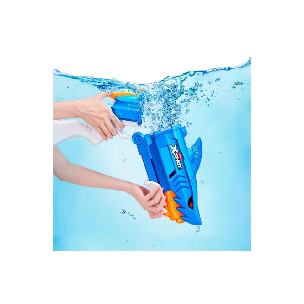 Водный бластер Fast Fill Shark X-Shot 118195 обновленный резервуар для воды