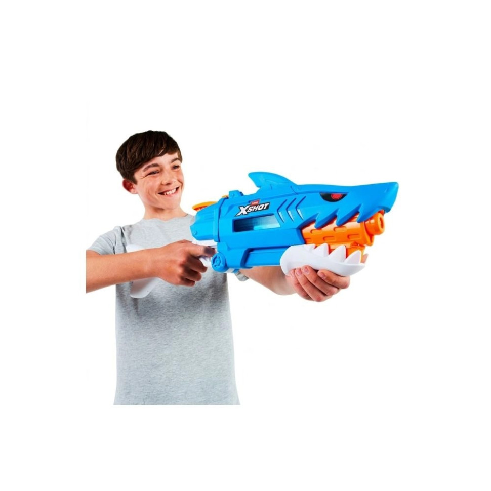 Водный бластер Fast Fill Shark X-Shot 118195 обновленный резервуар для воды