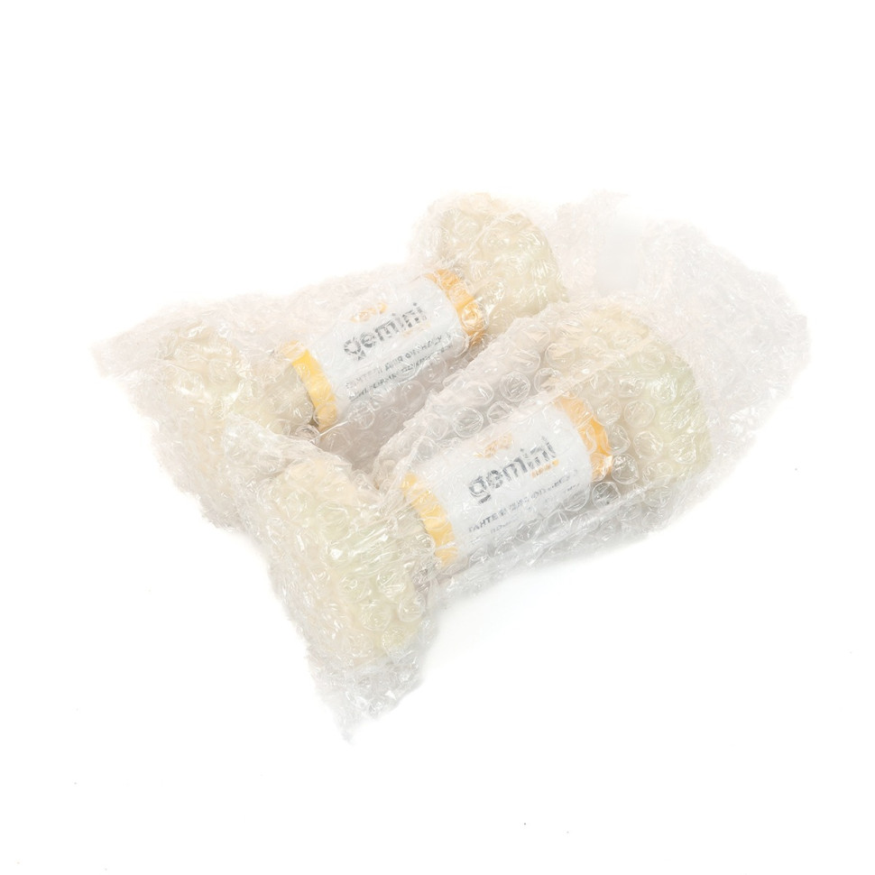 Гантели для фитнеса с виниловым покрытием Gemini Sport GSD-1.5MILK 2 шт, по 1.5 кг, бежевые