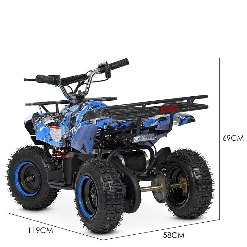 Детский электроквадроцикл Bambi Racer HB-EATV800AS-4(MP3) до 65 кг.