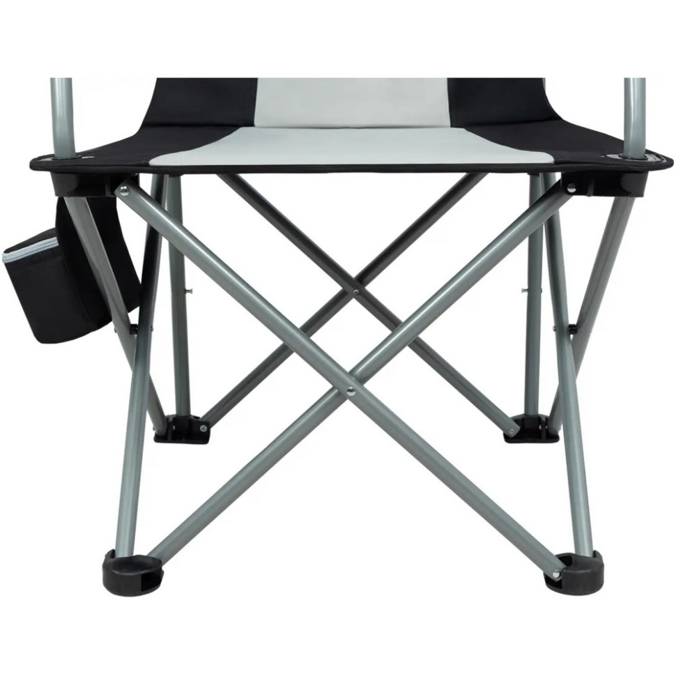 Крісло туристичне Conifer KingCamp KC3987_BLACK/MEDIUMGREY, до 160 кг