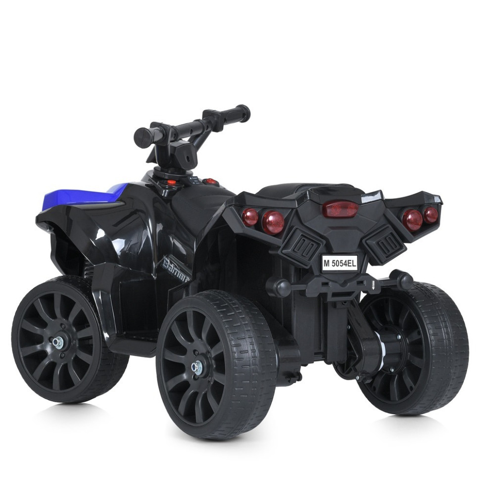 Квадроцикл Bambi Racer M 5054EL-4, 2мотора 45W, 1аккум6V4,5AH, муз, світло, EVA, шкіра